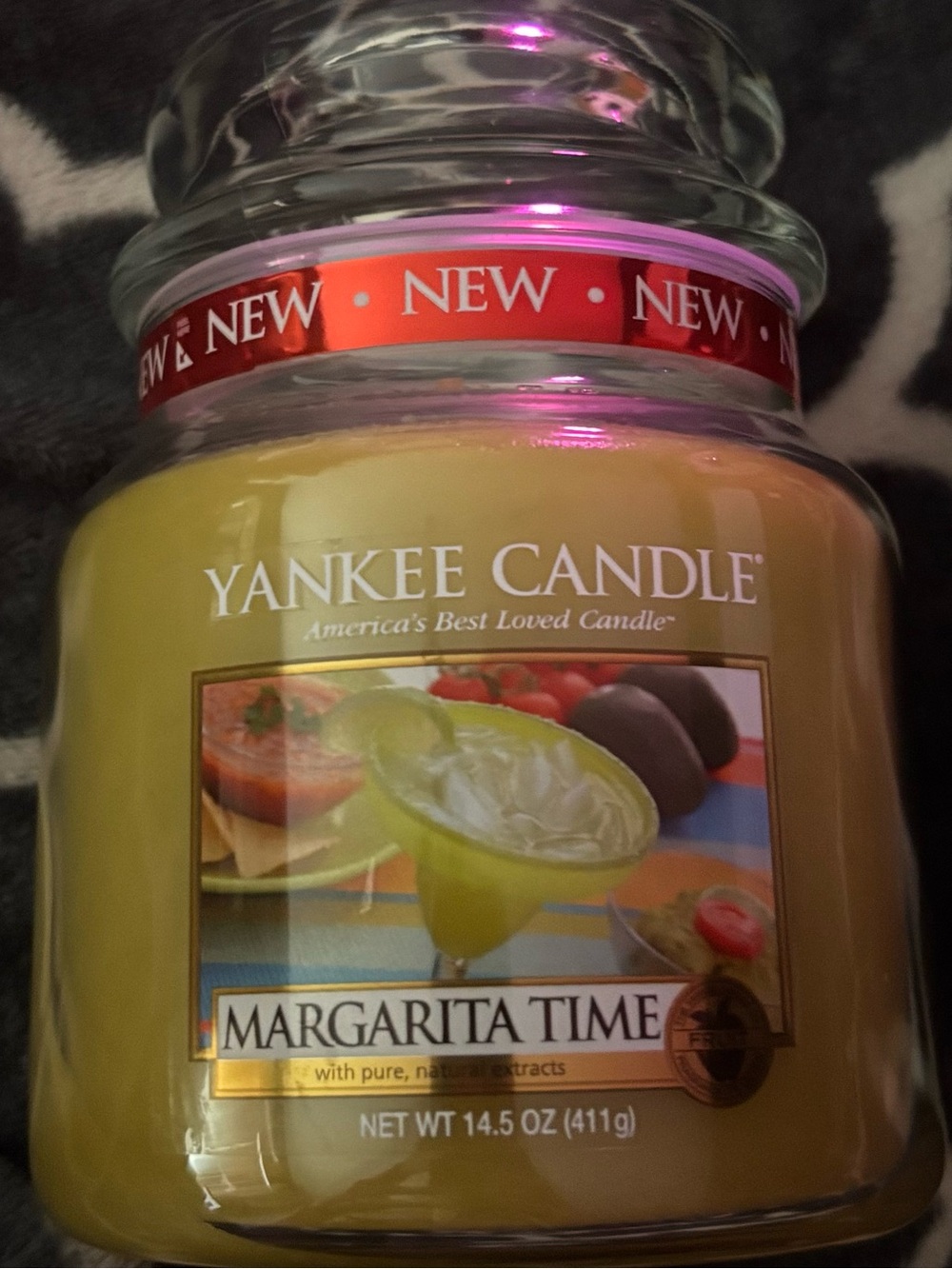 Yankee Candle Margarita Time Jar Candle - Yellow, *Brand new/Never used!/NWT!*